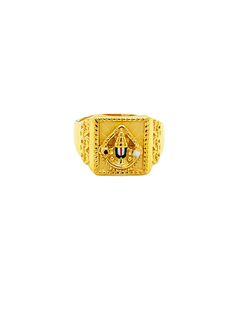 Gold Men's Ring 22 Karat – aabhushan Jewelers