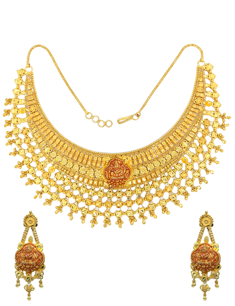 Gold Necklace Sets – tagged Light Sets (1 to 30 Gms) – aabhushan