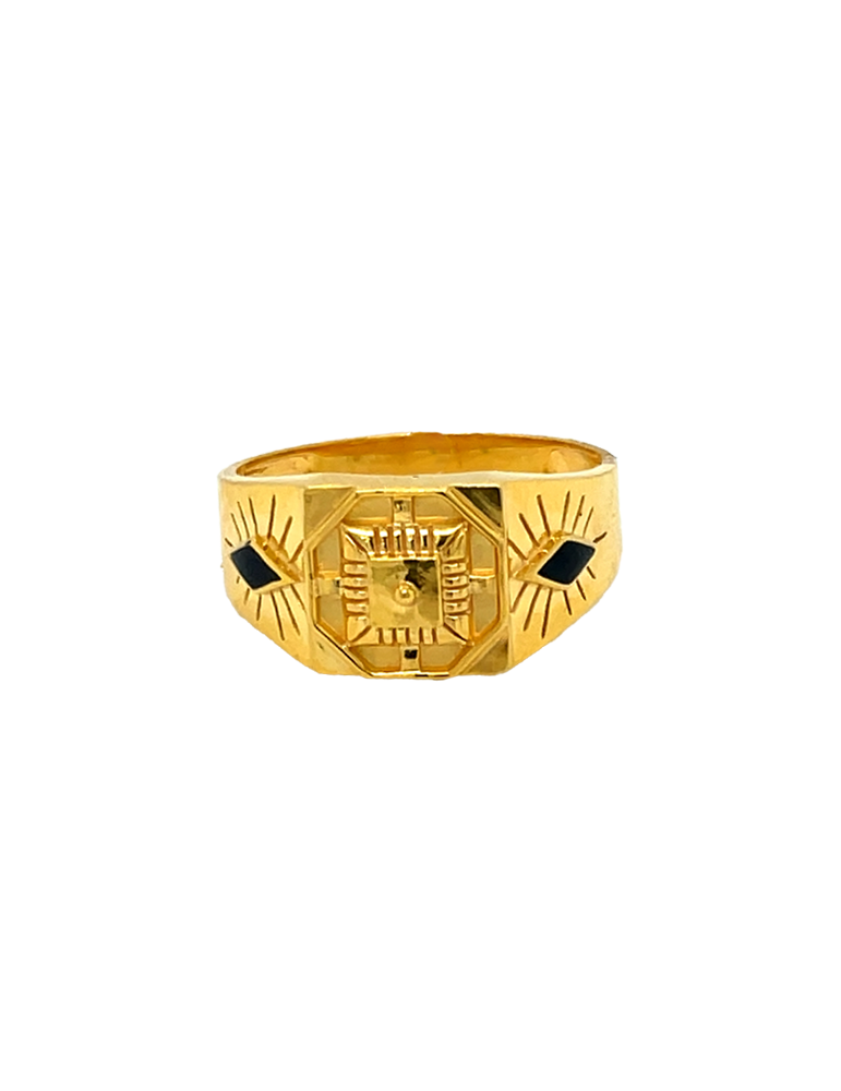 Gold Men's Ring 22 Karat – aabhushan Jewelers